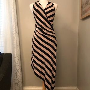 Betsey Johnson asymmetric midi dress